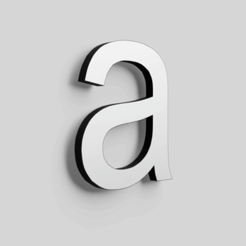 3D Letter Sign