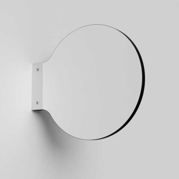 Projecting Alloyboard Sign (Circular)