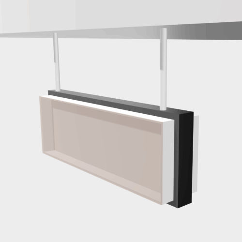 Hanging Box Sign (Double)